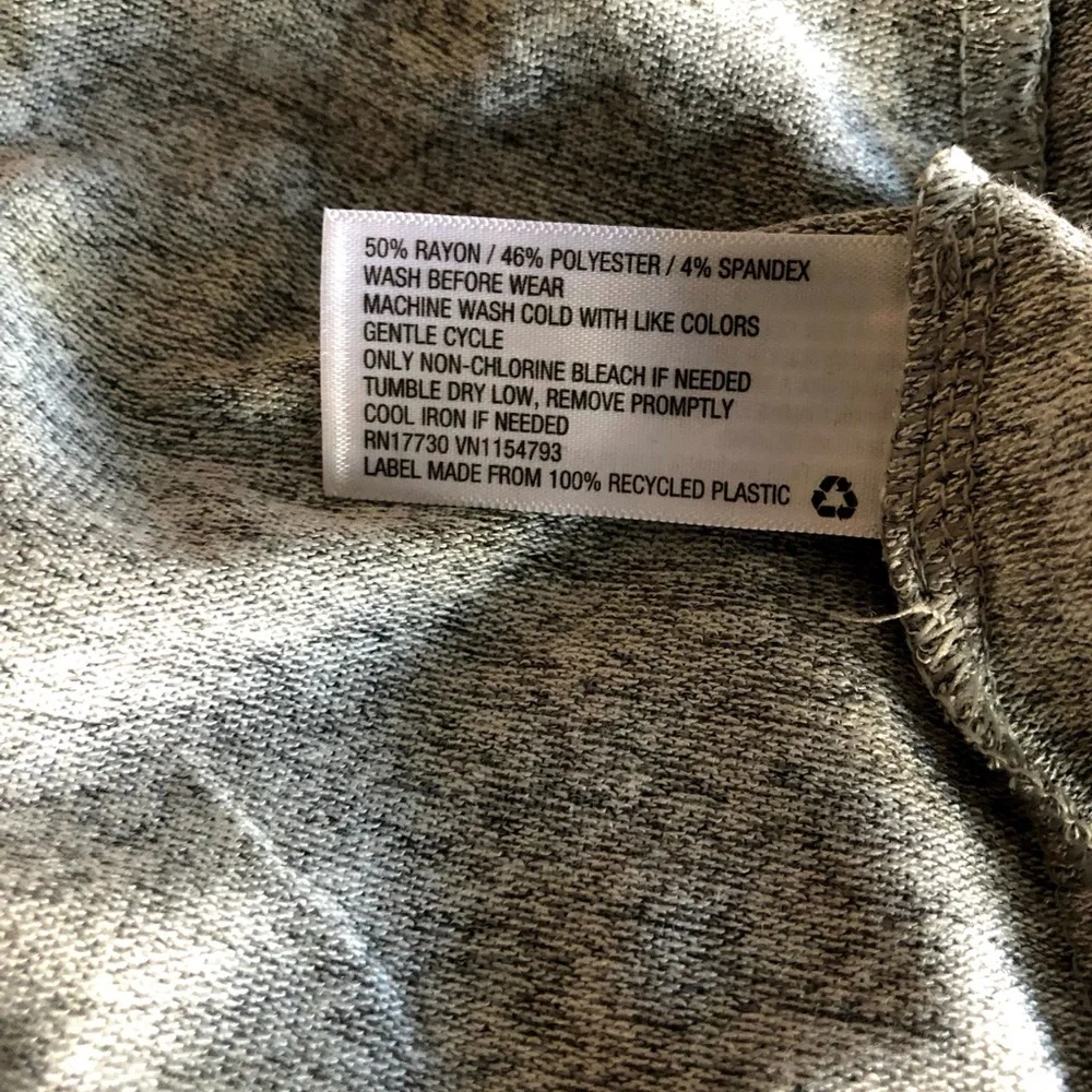 Art Class Girls XL Gray Cold Shoulder Ruffle Top